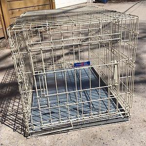 Large Dog Crate - collapsible $60obo