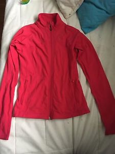 Lululemon Pink fitted zip up