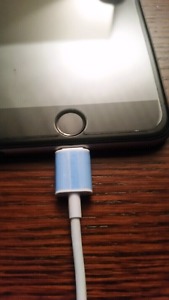 Magnetic phone charger cord