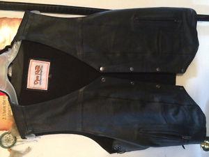Men's 2XL Leather vest