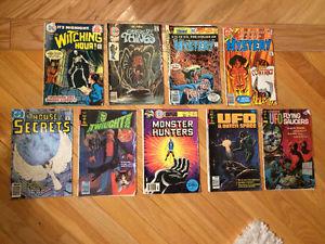 Mystery / Sci-Fi / Horror (vintage 70's) - 9 comics for only