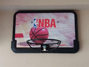 NBA Basketball backboard and hoop