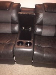 New theatre leather recliner