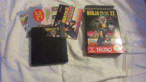 Ninja Gaiden 2 Complete In Box NES Nintendo Game Very Good