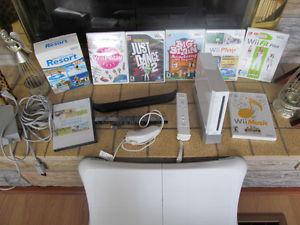 Nintendo Wii with 6 games