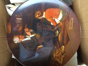 Norman Rockwell Plates