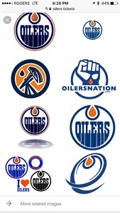 Oiler tickets game 4 - May 3rd