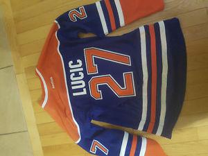 Oilers Lucic Jersey Women's Small