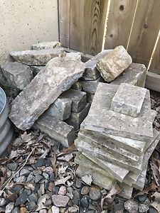 Pending pick up -- Free - miscellaneous limestone as shown