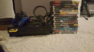 PlayStation 2 with 16 games