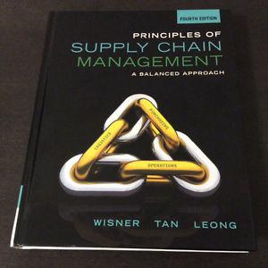 Principles of Supply Chain Management - 4th Edition, Wisner