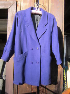 Purple ladies winter jacket