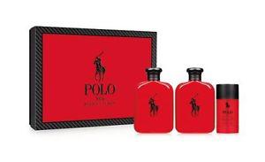 Ralph Lauren Polo Red Cologne Set