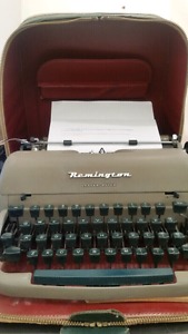 Remington manual typewriter