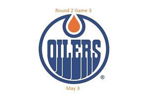 SECTION SKY-A Oilers Home Game 2 Oilers vs Ducks May 3rd 8pm