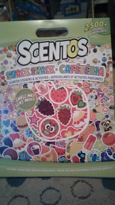 Scented sticker and activity book