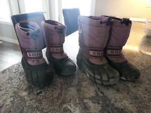 Size 12 and 13 Sorel Boots
