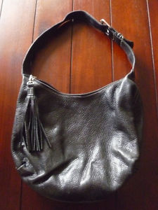 Small Black Roots Hobo purse just $40! In great shape. -