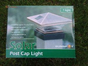 Solar Post Cap Light