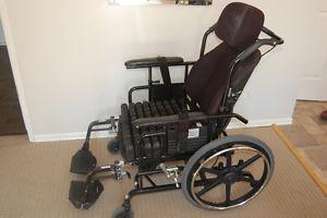 Super-Tilt Wheelchair with Roho Cushion