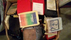 Tons of old 8 tracks