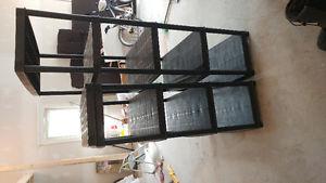 Two Plastic Shelving Units 25$