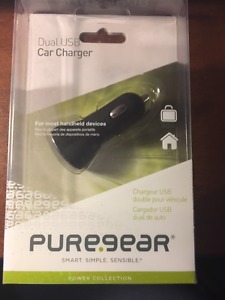USB Car Charger for 2 Devices