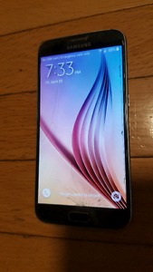Unlocked Samsung Galaxy S6 (cracked screen) $150 OBO