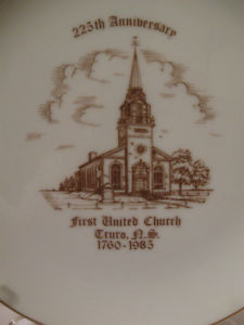 VINTAGE COMMEMORATIVE 225th ANNIVERSARY FIRST UNITED CHURCH