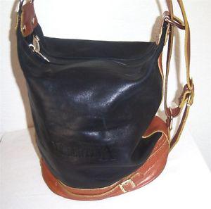 Valentina leather duffle purse.