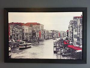 Venice framed print