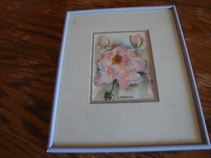 WATER COLOR by H.Farrow. Frame is 9 inches by 11 inches.