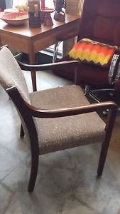 Walnut vintage chair