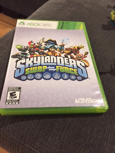 XBOX 360 Skylanders Swap Force -Disc and 18 characters