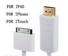 brand new iPhone iPad iPad 3 iPad 2 iTouch HDMI Audio Video