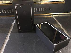 iPhone 7 JET BLACK w/ box and accessories (NEW)