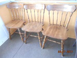 pine chairs