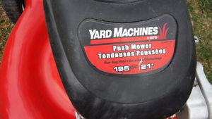 rear bag mower