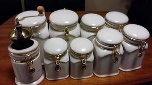 storage ceramic cannisters