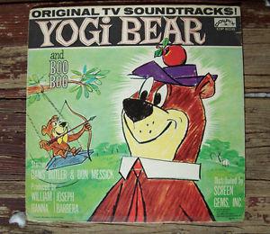 yogi bear and Boo Boo many more Kids Records in stock