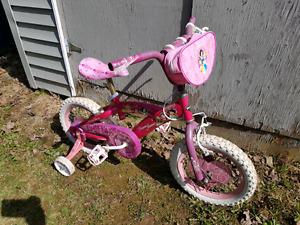 14" princess bike