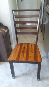 2 KITCHEN CHAIRS