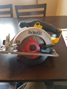 20 volt cordless skill saw with battery and charger