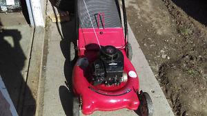 3.5 hp b&s MTD Rearbag Lawnmower $80 or partial trade