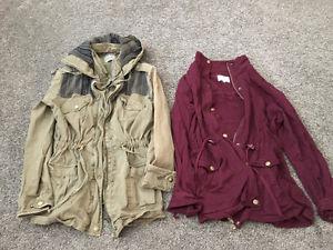 3 jackets for sale! in very good condition