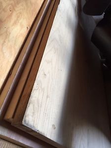 3 new solid wood doors 36inch for sale