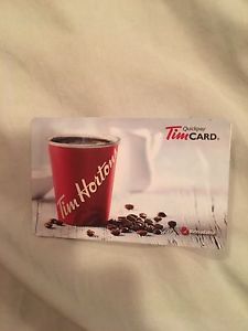 $50 brand new unused tims card, asking $25