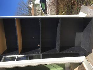 6 ft tall black bookcase - FREE