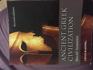 Ancient Greek civilization textbook for sale