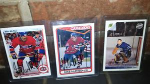 Autographed NHL Hockey Cards